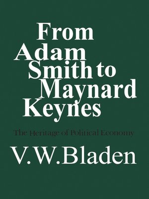 cover image of From Adam Smith to Maynard Keynes